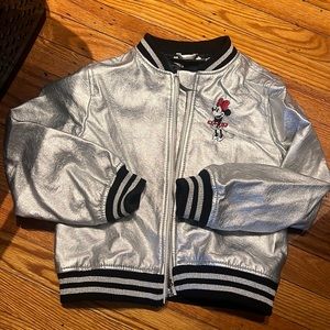 Disney / Minnie Mouse leather varsity jacket
